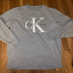 Calvin Klein Grey crewneck